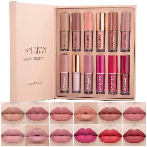 Handaiyan 12 Pcs Lipstick Set - Image 1
