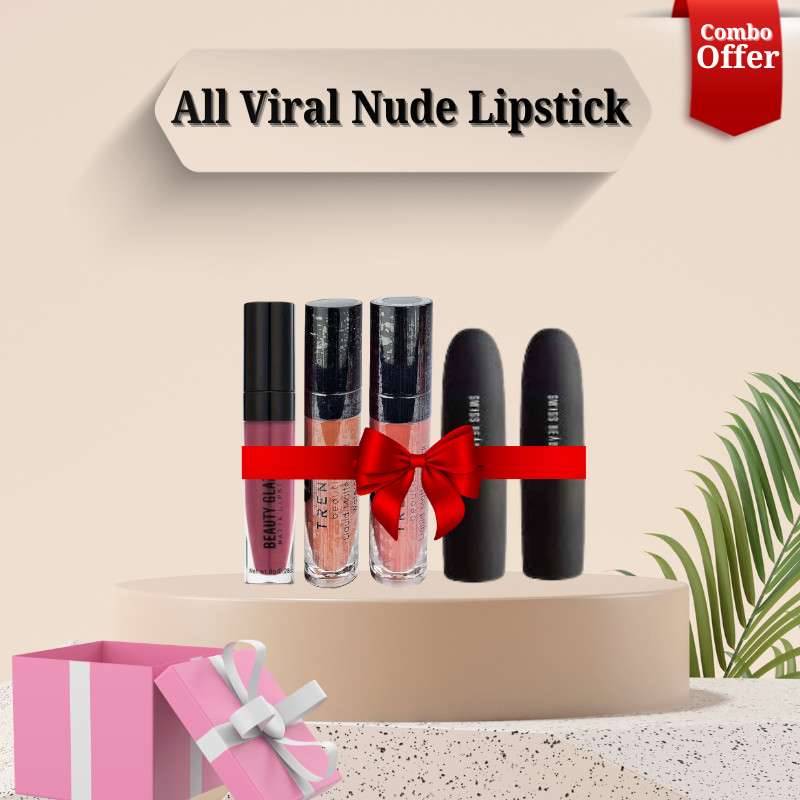 AllViralNudeLipstic All Viral Nude Lipstick (Combo) - Image 1