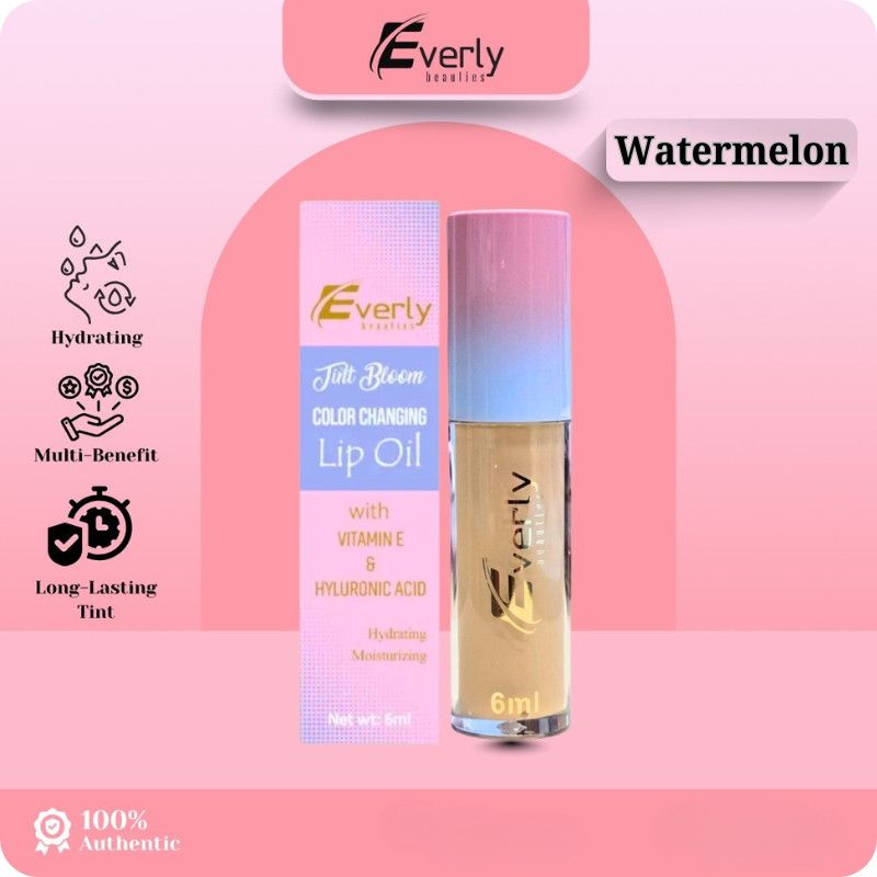 JintBloom Everly Lip Oil (#01 Watermelon) - Image 1