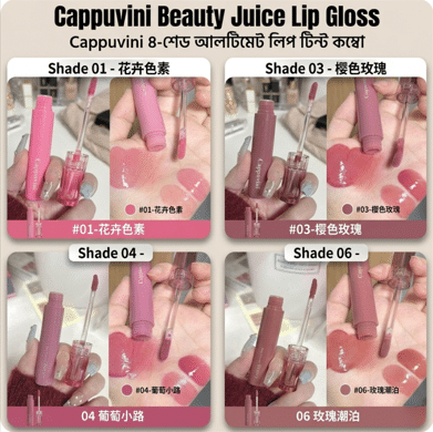 Screenshot 2026-04-20 124542 Cappuvini Beauty Lip Gloss (Full Combo) - Image 1